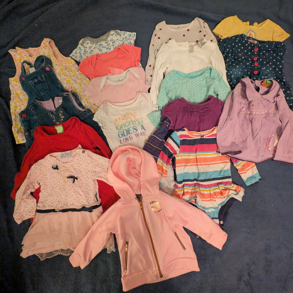 Baby Girl's 6-9/6-12 Month Clothing Bundle
